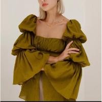 ราคา Mitr Mali Blouse มือ1 new in pack สีเขียวไซส์ XS (22640343088)