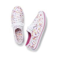 ราคา ⚡️⚡️Sale พร้อมส่ง♠️Keds x Kate Spade NY Kickstart White Multi รองเท้าผ้าใบ สีขาว (6493271223)