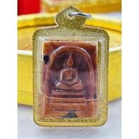 ราคา P-07-081264 พระสมเด็จแกะสลักจากหินพระธาตุเขาสามร้อยยอด (7643234948)