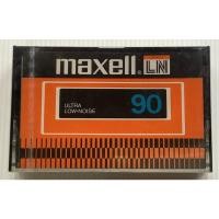 ราคา เทปเปล่ามือหนึ่ง Blank Cassette Tape เทปคาสเซ็ตเปล่าวินเทจ Maxell LN 90 นาที Type 1 Normal Position ซีล ลิขสิทธ (40071897741)