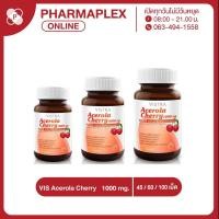 ราคา Vistra Acerola Cherry 1000mg วิสทร้า อะเซโรลาเชอรี่ 1000 มก. & ซิตรัส ไบโอฟลาโวนอยด์ พลัส Pharmaplex (1437755532)