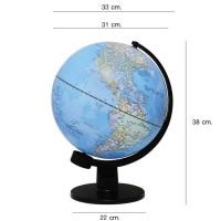 ราคา (KTS) ลูกโลกจำลอง Bennon 12นิ้ว/12" ไม่มีไฟ ET-112A ภาษาอังกฤษ+ภาษาไทย (51954459220)