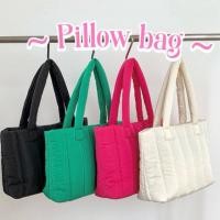 ราคา กระเป๋า PILLOW BAG ใส่ notebook ไปทำงาน ไปเที่ยว ผ้าหนาทรงสวย (23462960805)