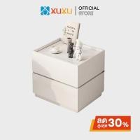 ราคา XUXU ตู้ข้างเตียง โต๊ะข้างเตียง ไม้ยางพารา สไตล์ครีม ใช้ในบ้าน ห้องนอน ตู้เก็บของ (43304480093)