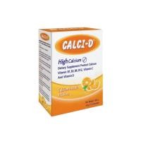 ราคา Calci-D High Calcium 1700 mg/10ซอง รสส้ม (25915449046)