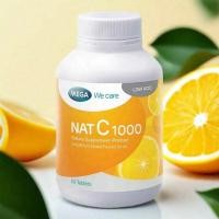 ราคา MEGA We care เมก้าวีแคร์ NAT C 1000 MG. วิตามินซี 1000 มก. (29743412122)