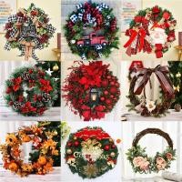 ราคา พวงหรีด christmas wreath ฉากช้อปปิ้งเค้าโครงตกแต่งตกแต่งคริสต์มาสพวงหรีดคริสต์มาสพวงหรีดประตูแขวนพวงหรีดหวาย (47501596674)