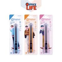 ราคา ELEPHANT (ตราช้าง) มีดคัตเตอร์ คัตเตอร์ รุ่น X Viput ขนาด 9 มม. รุ่น P-902P ( 1 ชิ้น / คละสี ) (27454861431)