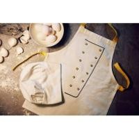 ราคา ท็อปเชฟ ชุดผ้ากันเปื้อนและหมวกเด็กเชฟสีขาว (52950338620)