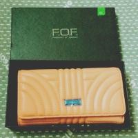 ราคา COD กระเป๋าสตางค์ใบยาว ยี่ห้อ FOFสีส้มสดใส (4238845349)