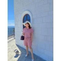 ราคา (อกถึง 50 นิ้ว XXXL) ชุดเซทลินิน ชุดเซทเสื้อกางเกง ผ้าลินิน เสื้อเชิ้ต ไซส์ใหญ่ กางเกงลินิน กางเกงลินินไซส์ใหญ่ (2978568058)