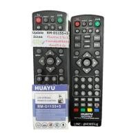 ราคา รีโมทกล่องทีวีดิจิตอลรวมรุ่น 2IN1 กล่องดิจิตอล RM-D1155+5 หน้าตรง (13919237826)