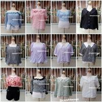 ราคา ‼️ปรับราคา‼️รวมเสื้อ เสื้อสาวอวบ คนอ้วน ไซส์ใหญ่ อก46 48 50 52 54 56 สาวอวบ เสื้อแฟชั่น (6146120463)