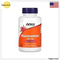 ราคา NOW Foods, Niacinamide, 500 mg, 100 Veg Capsules (23923874342)