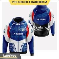 ราคา BMW Motorrad R1250 GS เสื้อแจ็คเก็ตซิปมีฮู้ดดีไซน์แบบกําหนดเอง (27232648021)