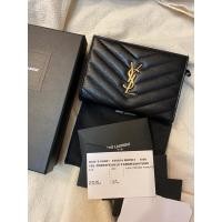 ราคา Used Like NewSAINT LAURENT TWO-PART WALLET GHW สภาพสวยน้า (10186860167)