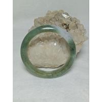 ราคา กำไลหยกพม่าแท้ % สีเขียวขาว (29480579437)