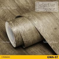 ราคา สติ๊กเกอร์ลายไม้ สติ๊กเกอร์ติดผนัง สติกเกอร์ DIY วอลเปเปอร์ลายไม้ ซ่อมเฟอร์นิเจอร์ รุ่น STK-06001 สี GWA-07 (1299317018)