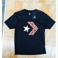 ราคา เสื้อยืดสีดํา Converse Logo Art Tee ดั้งเดิม (9742734731)