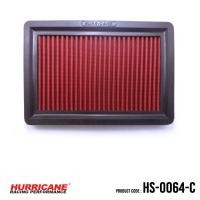 ราคา HURRICANE กรองอากาศผ้าแดง Hyundai ( Avante , Coupe , Tiburon ) Kia ( Cerato , Spectra , Sportage ) HS-0064-C (Gen2) (29785412320)