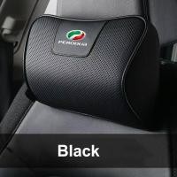 ราคา 1pcs สีดํารถ Headrest หมอนรองคอรถ Headrest อุปกรณ์รถที่นั่งคอหมอนหน่วยความจําโฟมหนังแท้ Headrest เหมาะสําหรับ Perodua Viva MyVi Bezza Aruz Axia Kenari (42864309637)