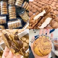 ราคา คุกกี้ชิววี่สอดไส้ช็อกโกแลต และ ไวท์ช็อกโกแลต Chewy Cookies with Dark Chocolate (5391454293)