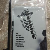ราคา พร้อมส่ง Slogan Keep Spinning World Tour Goods ผ้าสโลแกน GOT7 (2638778805)