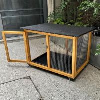 ราคา กรงสัตว์เลี้ยงราคาประหยัด กรงไก่/เป็ด/กระต่ายสำหรับกลางแจ้ง มีล้อเลื่อน สัตว์เลี้ยงสำหรับจัดแสดงในโรงเรียนอนุบาล (52903445703)