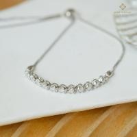 ราคา Gems Heritage : สร้อยข้อมือเพชรแบบรูด blwg98 (22730260428)