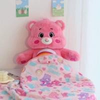 ราคา (ส่งจากประเทศไทย)หมอนผ้าห่ม CareBearsตัวใหญ่ 60cm. ขนาดผ้าห่ม 3 ฟุต ตัวนุ่มนิ่ม น้องนุ่ม ตุ๊กตาแคร์แบร์ (20992210877)