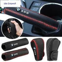 ราคา BMW ฝาครอบเกียร์เบรกมือ หนัง ปลอกหนังหุ้มคันเกียร์รถยนต์ ที่ปรับระดับเกียร์ ฝาครอบ ปลอกหุ้มลูกบิดเบรกมือรถยนต์ สำหรับ BM (51452336792)