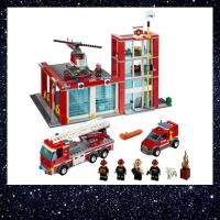 ราคา [ของแท้ มือ 1] LEGO 7208 (Year 2010): City - Fire Station / ไม่มีกล่อง (4854355291)