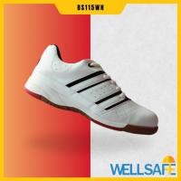 ราคา รองเท้าเซฟตี้ BS115W หัวเหล็ก สีขาว รองเท้าผ้าใบเซฟตี้ Safety shoes bestsafe (2143026334)