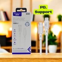 ราคา Energy premium สายชาร์จ ชาร์จเร็ว PD27- 60W (C to L) สายซิลิโคนนิ่มพิเศษแบบกลม. รุ่น SC04 (44073899206)