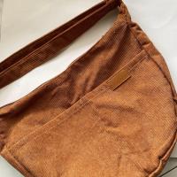 ราคา กระเป๋าสะพายข้างผ้าลูกฟูกมัสตาร์ด (41460281697)