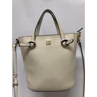 ราคา กระเป๋ามือสอง ของแท้ LATEM สีครีม หนัง Saffiano ขนาด 8 นิ้ว พร้อมส่ง (17955504306)