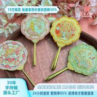 ราคา หวงเหอโหลว วัฒนธรรมสร้างสรรค์โลหะมือถือกระจกดูพื้นที่ท่องเที่ยวกระจกกลมเล็กแบบพกพามินิกระจกแต่งตัวของขวัญของที่ระลึก XKCL (49753691069)