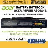 ราคา แบตเตอรี่ Acer Battery Notebook AS09A31 D525 / D520 D725 E430 E525 E625 E627 E630 E725 G525 / AS09A41 AS09A56 AS09A61. (3642052569)