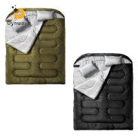 ราคา ไดเวฟ ถุงนอนคู่พร้อมหมอน2ใบถุงนอนขนาดควีนไซส์น้ําหนักเบาสําหรับ (49402619968)