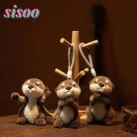 ราคา พวงกุญแจแบบตุ๊กตา Otter, ตุ๊กตาเนื้อนุ่มรูปสัตว์, ของขวัญน่ารัก (55404306764)