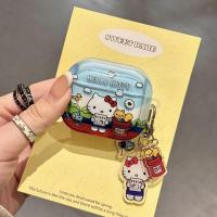 ราคา เคสหูฟัง Hello Kitty สำหรับออกนอกบ้านในฤดูใบไม้ผลิ ไร้สาย Bluetooth AirPods Pro 1/2/3/4 ปกป้องหูฟัง (42402645800)