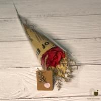 ราคา ดอกกุหลาบวันวาเลนไทน์แถมการ์ดดอกไม้แห้ง ช่อดอกกุหลาบ ห่อกระดาษวินเทจ มินิมอล ราคาถูก (23520777335)