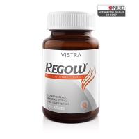 ราคา Vistra Regow วิสตร้ารีโกว์ 30 Capsules บำรุงรากผม ลดผมร่วง Exp.11/6/22 (927026977)