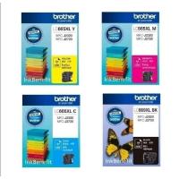 ราคา หมึก brother LC669XL BK, LC665XL C M Y ใช้กับ Prinrter brother MFC-J2320,J2720 (27910271936)
