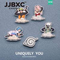 ราคา JJBXC ตัวติดรองเท้า charm Naruto การ์ตูนนินจาน่ารัก สำหรับตกแต่งรองเท้า อุปกรณ์ตกแต่งรองเท้า (55653025627)