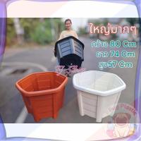 ราคา ส่งจากไทย กระถางไซส์ใหญ่ ขนาดใหญ่ 80 cm 31.5นิ้ว กระถางจัมโบ้ อ่างปลา (40369607360)