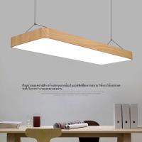ราคา 【SWNK】โคมไฟแขวนแบบเส้นตรง โคมไฟเพดาน โคมไฟแขวนสำหรับสำนักงาน โคมไฟระย้าโรงเรียน โคมระย้ายาว โคมไฟแขวนทรงสี่เหลี่ยม (26636810178)