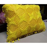 ราคา หมอนถักงานบวช หมอนงานบวช หมอนถักสี่เหลี่ยม หมอนกองกฐิน ขนาด20*26นิ้ว ใบละ900บาท ใส่นุ่นใหม่พร้อมใช้งาน (6552771767)