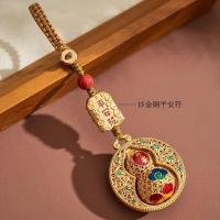 ราคา 福รอกรอก财汽车间扣男女人护土金创意挂饰Folu gourd lucky พวงกุญแจรถผู้ชายและผู้หญิงป้องกันร่างกาย20260126 (40928337242)