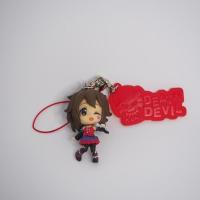 ราคา K-ON! Death Devil Yui Hirasawa Mini figure strap charm Keychain (5364462561)